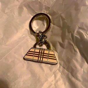 Burberry keychain/bag charm